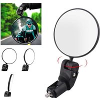 AliExpress NONE 1-6PCS Bicycle Rearview Mirror Adjustable Rotate Wide-Angle Cycling Handlebar Rear View for MTB Road Bike Accessories