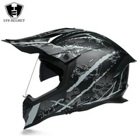 Casque de moto rcycle, atv, cross, cross, hors route, course