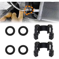 88718-1E150 Lock Clamp Clip A/C Condensor Hard Line 1/2 Set Fit for Toyota Corolla Camry Highlander RAV4 Venza 2018-2023