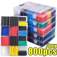 Heat Shrink Tube Kit Thermoresistant Tubing Heat Shrink Wire Wrapping Electrical Connection Cable Insulation Sleeved Protecter
