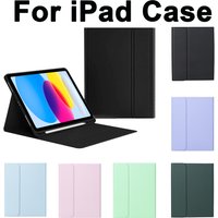 For 2025 iPad Air 11 Case iPad 10th 11th A16 9th Cover iPad Pro 11 4 5 10.9in 12.9 M2 M3 M4 Mini6 7 A17 with Pencil Holder Case