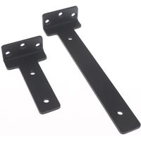 Industrial L Shape Shelf Bracket Metal Partition Support Wall Mount Fixed Rack Kit