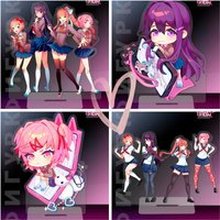 Acrylic Standees for Doki Doki Literature Club!sayori Yuri Monika Natsuki Self-Made Anime Desktop Decorative Acrylic Ornaments