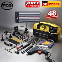PDR Professionelles Werkzeugsatz Beulenreparatur Lackfreies Beulenreparatur Werkzeug Auto Hagelbeulen Entfernung Set Beulenzieher Saugnapf