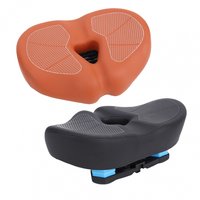 AliExpress NONE Bike Seat Cushion Enlarged and Thickened Waterproofing Foldable Comfortable Wide Bike Saddle for Cycling Extra Large Bike Saddle