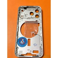 Compatible with iPhone 17 Pro Max Middle Frame With Sapphire Lens Preinstalled Buttons Camera Key No Pop-up Alertrt