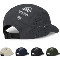 Short Brim Quick-Drying Mesh Baseball Cap - Breathable Lightweight UV Protection Sunshade, for Men Women Couples, Outdoor Hiking