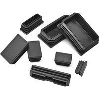 Plastic Rectangular Tube End Caps | Rubber Furniture Feet Protectors | Metal Pipe Plug Inserts & Non-Slip Caps