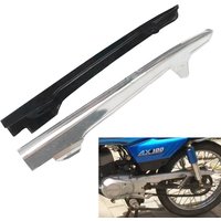 Motorcycle Stainless Steel Chain Guard Cover Case Bike Frame Protector For Suzuki AX100 Chrome Black Chain Guard Cover