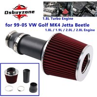 2,75-Zoll-Kurzluftansaugkit für 99-05 VW Golf MK4 Jetta Beetle 1,8L 1,9L 2,0L 2,8L Motor Audi TT Quattro 1,8L Turbo 00-06