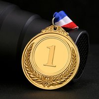 Winner Reward Gold Silver Bronze Medals Dancing Swimming Zinc Alloy Award Medals Running Sports Game Competition Rewards Prizes