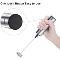 Electric Milk Frother Kitchen Drink Foamer Mixer Stirrer Coffee Cappuccino Creamer Whisk Frothy Blend Egg Beater