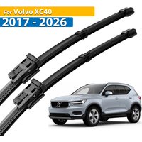 Erick's Wiper LHD Front Wiper Blades For Volvo XC40 2017 - 2026 Windshield Windscreen Clean Window Car Rain Brushes 24"+20"