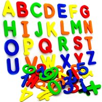 Autocollants de réfrigérateur en mousse EVA avec lettres de l'alphabet magnétiques, 24 à 76 pièces, pour enfants en bas âge, apprentissage de l'orthographe, comptage, jouets éducatifs, cadeau