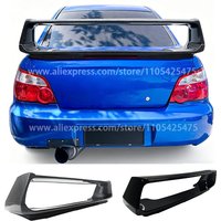 Black Spoiler Wing For Subaru Impreza WRX STI 2002-2006 Black Lip Body Kit Splitter Trunk Trim