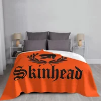 Skinhead A Message To You Throw Blanket Stuffeds Luxury Thicken Blankets