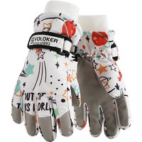 AliExpress Ski gloves winter warm plus velvet thick men and women outdoor cycling non-slip snow waterproof gloves