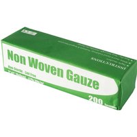 Non Woven Gauze Disposable Sponge Lint Free Dentristry Swabs Folded 2"x2" 4Ply Bag of 200 Pcs Wounds Care Dental Files Clean