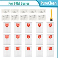 FJM Vacuum Cleaner Bags 3D Efficiency for Miele Hoover Dust Bag Complete C1, Compact C1, Compact C2, S6 S4 Series