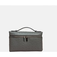 Mendy Women's Bag 19 Ostrich Pattern Genuine Leather Crossbody Bags Clutch Pouch Small Niche Design Handbag Designer Luxry New