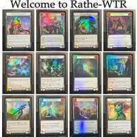 Flesh and Blood FAB Welcome to Rathe OG WTR Core Staples Rainbow Foil Bloodrush Bellow Tectonic Collector Favorites Proxy Cards