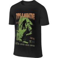 Men's Type O Negative Graphic T-Shirt Casual Streetwear Pullover Soft Cotton Fabric Short Sleeve Round Neck