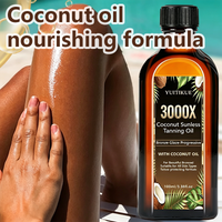 YUITIKUE Streak Free Tanning Oil, Coconut Infused Formula, Even Coloring, Deliver Healthy and Attractive Sun-Kissed Complexion