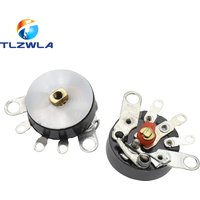 10PCS Straight Angle Radio Potentiometer RV12MM B103 B10K B503 B50K Power Amplifier Volume Potentiometer With Switch