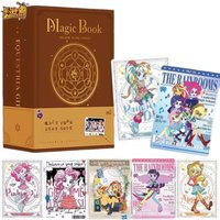 KAYOU My Little Pony Cards - Friendship Sonic Rainboom Cards & Magic Book Full Box Children's Collection Holiday Gifts