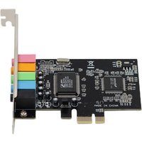 PCI-E 1X 4.1 5.1 Sound Card for Computer 3D Stereo PCIe Audio Extend Game Music Digital 6CH 4CH Super Speed PCI Express Board