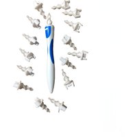 Spiral Ear Wax Removal Tool Kit Soft Silicone Tips Safe Gentle Ear Cleaner for Adults