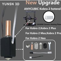 Upgrade for Anycubic Kobra 2 Hotend Kit,Thermistor Heater Cartridge 0.4mm Print Hot End for Kobra2 Plus/Neo/Kobra2 3D Printer