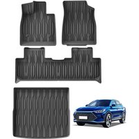 for BYD Seal U DM-i / Song Plus DM-i 2021-2024 2025 TPE Floor Mats and Cargo Liner All Weather Floor Liners Trunk Mat LHD
