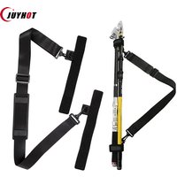 Adjustable 120cm Fishing Rod Carry Strap Fishing Pole Sling Band Lure Rod Shoulder Belt Travel Tackle Holder Fishing Gear