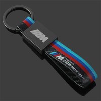 New Style Carbon Fibre Style Car Keychain Microfiber Leather Key Chain For BMW M E30 E39 E46 E90 E93 E60 F10 M5 M6 M7 X4 X5 X1