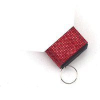 New Fashion Outdoor Women Self-Defense Keychain Rhinestone Jewely LED Flashlight Product