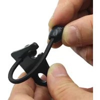 2 Pieces Carp Fishing Rod Safe Plastic Rod retainer Butt Bungee Rod Lock For Carp Fishing Rod Tackle Equipment Accessories