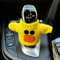 2pcs Fit for Most Gear Shift Cover - Knit Cover Suitable for Manual Transmission Shifter, Steering Column, Car Interior