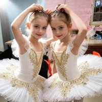Professional Tutu Ballet White Swan Lake Ballerina Pancake Tutu Girl Women Adult Child Ballet Dress Kid Dance Costume Tutu