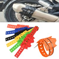 For KTM SX XC XCW XCF SXF EXC EXCF For HONDA YAMAHA KAWASAKI SUZUKI Moto Universal Exhaust Tail Pipe Muffler Shield Protector