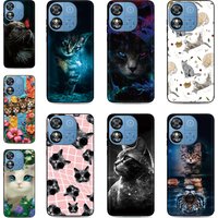 Cat Anime DIY Case For Doogee Note 56X 56 59 58 N55 Plus N60 N50s N50 Pro Nothing CMF Phone 1 2 2a One Two 3a Lite Back Cover