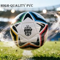 Professional PVC Soccer Ball Size 5 Machine Stitched Football for Kids Children Students Training Match Sports Equipment Ball