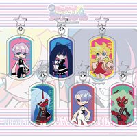 Panty & Stocking with Garterbelt Acrylic Keychain, Star Clasp Charm, Panty Stocking Scanty Kneesocks Figure,Anime Bag Pendant