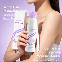 Hair Removal Mousse Painless Depilatory Foam for Underarm & Hand Arms Legs Soft Smooth After Every Use Refreshing Skin Care