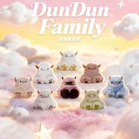 MOMOTOY dundunFamily series plush hanging ornaments mystery box limited edition collectible toy New Year and birthday gift