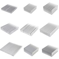 Extruded Aluminum Heatsink Radiator Heat sink Cooler for Electronic LED Chip Cooling Heat Dissipation