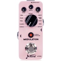 JOYO AITONE Series AT-03 Modulation Guitar Pedal Tap Tempo Control 11 Modulation Modes Multi Digital Guitar Pedals