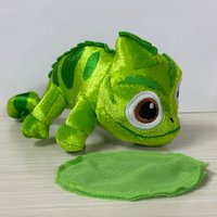 Pascal Rapunzel Chameleon Plushie Toy - Kawaii Lying Shoulder Stuffed Pluse Doll for Boys & Girls Birthday Gift Soft Decor