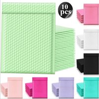 10pcs Multi-Colors Bubble Packaging,5 Sizes Available Shipping Self Seal Bubble Bag Padding,Envelope Mailing Shipping Packages