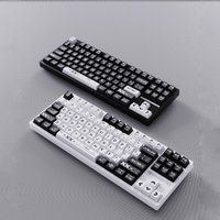 130 Keys Cherry Profile 5 Sides Dye Sub Keycaps Printstream PBT Keycaps for Gateron MX Switches Mechanical Gaming Keyboard